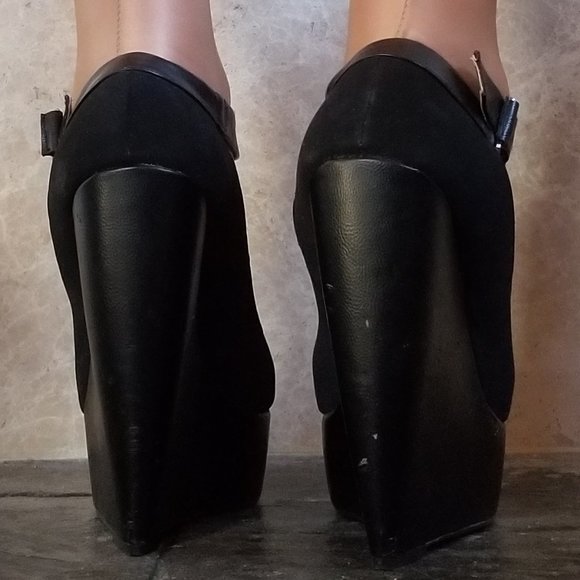 Penny Loves Kenny Very Comfortable 6.5 inch Platform Wedge Heels - Picture 5 of 12